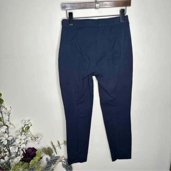 EVERLANE Side Zip Work Pant Navy Blue {ZZ25} - Picture 4 of 4